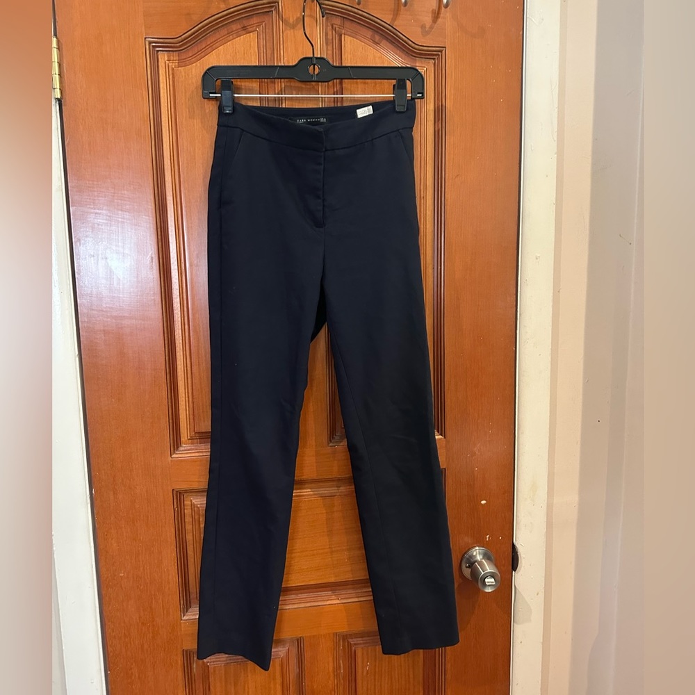 ZARA dark blue DRESS PANTS SIZE 2